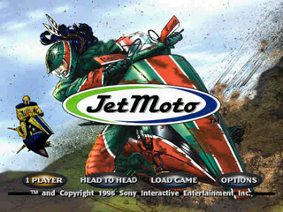 Jet Moto screenshot 3 for Playstation